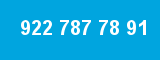 922 787 78 91